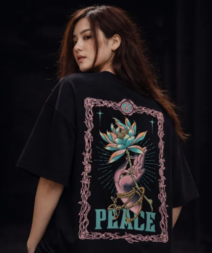 Peace Oversized Tee